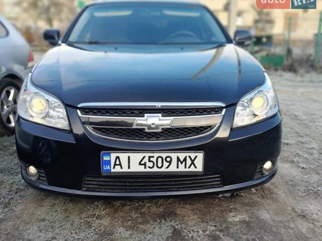 Черный Шевроле Эпика, объемом двигателя 2.5 л и пробегом 190 тыс. км за 5000 $, фото 1 на Automoto.ua