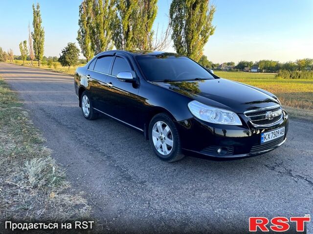 Черный Шевроле Эпика, объемом двигателя 2 л и пробегом 252 тыс. км за 4300 $, фото 1 на Automoto.ua