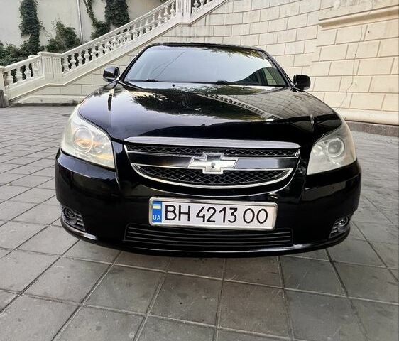 Черный Шевроле Эпика, объемом двигателя 2 л и пробегом 331 тыс. км за 4400 $, фото 1 на Automoto.ua
