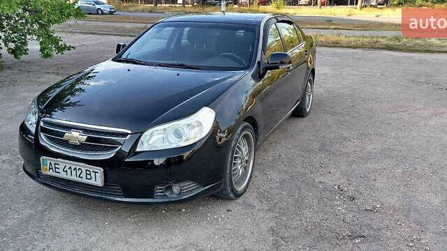 Черный Шевроле Эпика, объемом двигателя 2 л и пробегом 152 тыс. км за 5900 $, фото 1 на Automoto.ua