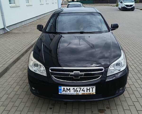 Черный Шевроле Эпика, объемом двигателя 1.99 л и пробегом 162 тыс. км за 5299 $, фото 1 на Automoto.ua