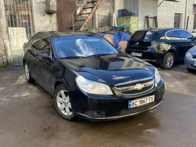 Черный Шевроле Эпика, объемом двигателя 2.5 л и пробегом 194 тыс. км за 4500 $, фото 1 на Automoto.ua