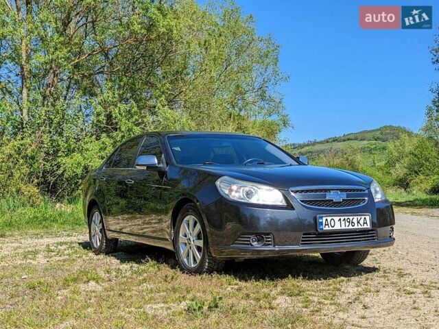 Черный Шевроле Эпика, объемом двигателя 2.46 л и пробегом 160 тыс. км за 3500 $, фото 1 на Automoto.ua