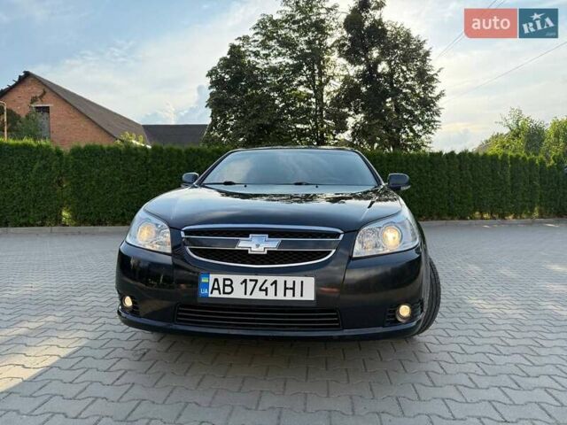 Черный Шевроле Эпика, объемом двигателя 1.99 л и пробегом 163 тыс. км за 5800 $, фото 1 на Automoto.ua