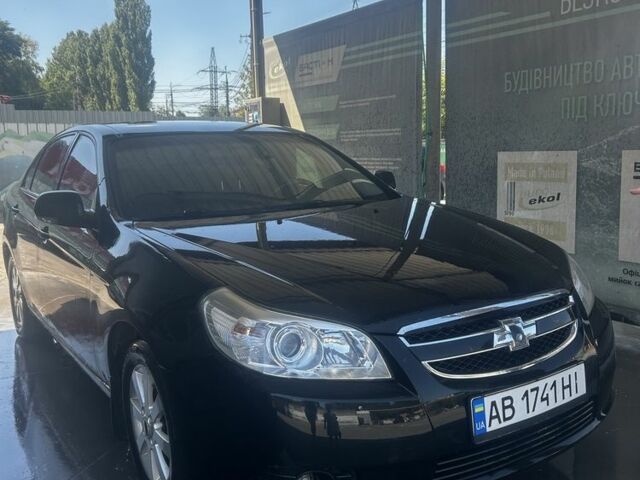 Черный Шевроле Эпика, объемом двигателя 2 л и пробегом 170 тыс. км за 6284 $, фото 1 на Automoto.ua