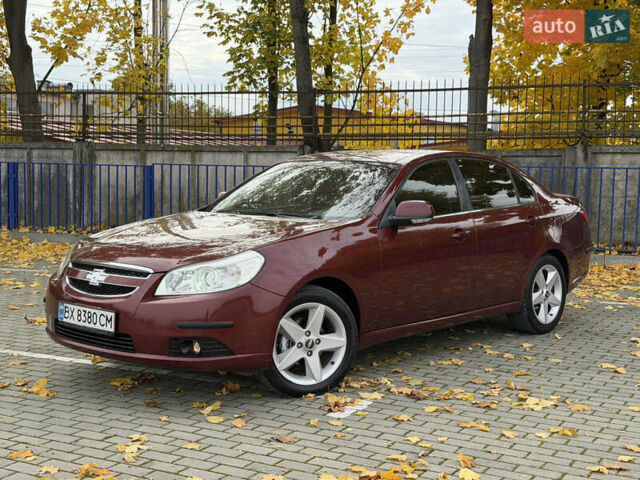 Красный Шевроле Эпика, объемом двигателя 2 л и пробегом 236 тыс. км за 4350 $, фото 1 на Automoto.ua