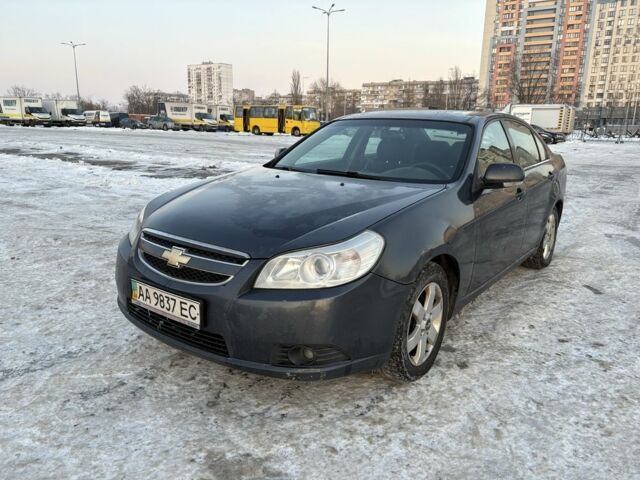 Серый Шевроле Эпика, объемом двигателя 2 л и пробегом 549 тыс. км за 4200 $, фото 1 на Automoto.ua