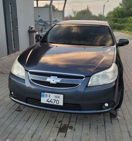 Серый Шевроле Эпика, объемом двигателя 2 л и пробегом 215 тыс. км за 4800 $, фото 1 на Automoto.ua