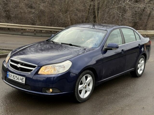 Синий Шевроле Эпика, объемом двигателя 2 л и пробегом 265 тыс. км за 2900 $, фото 1 на Automoto.ua