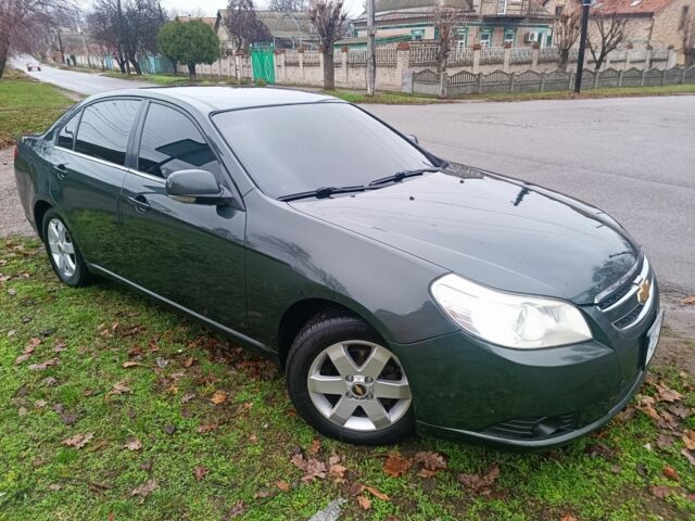 Зелений Шевроле Епіка, об'ємом двигуна 2 л та пробігом 220 тис. км за 4300 $, фото 1 на Automoto.ua