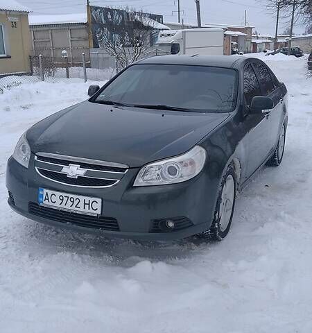 Зеленый Шевроле Эпика, объемом двигателя 2 л и пробегом 170 тыс. км за 5500 $, фото 1 на Automoto.ua