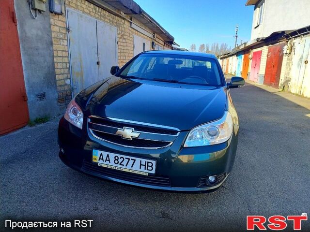 Зеленый Шевроле Эпика, объемом двигателя 2 л и пробегом 104 тыс. км за 5490 $, фото 1 на Automoto.ua