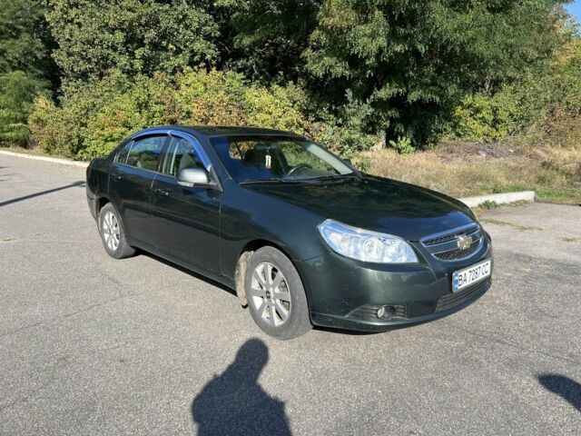 Зеленый Шевроле Эпика, объемом двигателя 2 л и пробегом 173 тыс. км за 5500 $, фото 1 на Automoto.ua