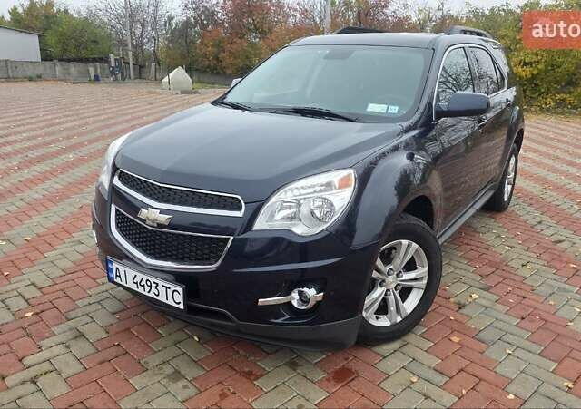Синий Шевроле Эквинокс, объемом двигателя 2.38 л и пробегом 233 тыс. км за 9950 $, фото 1 на Automoto.ua