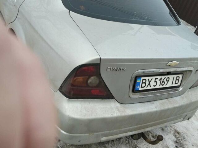 Сірий Шевроле Еванда, об'ємом двигуна 2 л та пробігом 280 тис. км за 3800 $, фото 1 на Automoto.ua