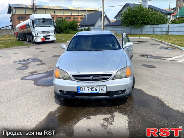 Серый Шевроле Эванда, объемом двигателя 2 л и пробегом 245 тыс. км за 3000 $, фото 1 на Automoto.ua