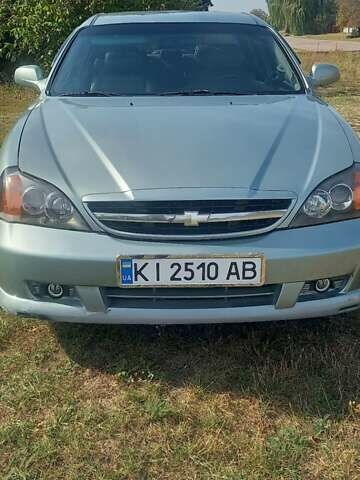 Зелений Шевроле Еванда, об'ємом двигуна 2 л та пробігом 212 тис. км за 3700 $, фото 1 на Automoto.ua