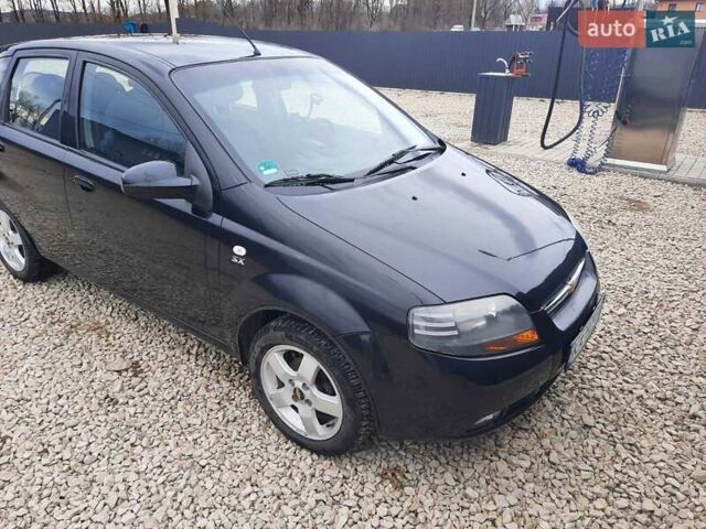 Чорний Шевроле Калос, об'ємом двигуна 1.4 л та пробігом 295 тис. км за 3100 $, фото 1 на Automoto.ua