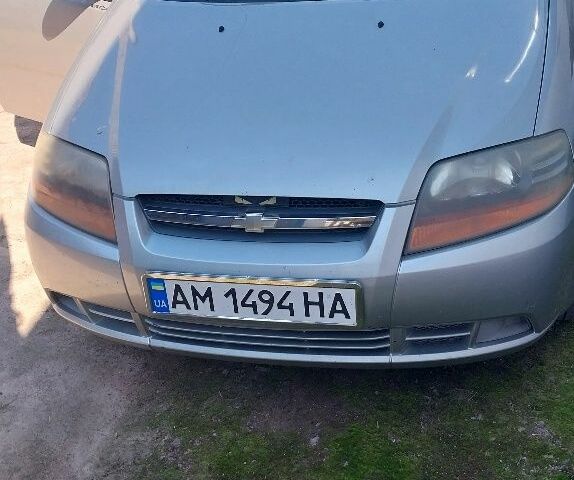 Серый Шевроле Калос, объемом двигателя 1.2 л и пробегом 141 тыс. км за 2700 $, фото 1 на Automoto.ua