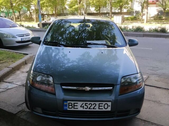 Синий Шевроле Калос, объемом двигателя 1.2 л и пробегом 142 тыс. км за 3200 $, фото 1 на Automoto.ua