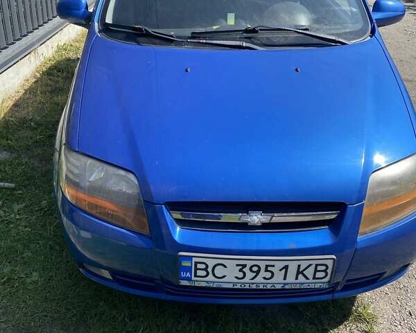 Синій Шевроле Калос, об'ємом двигуна 1.1 л та пробігом 126 тис. км за 3400 $, фото 1 на Automoto.ua
