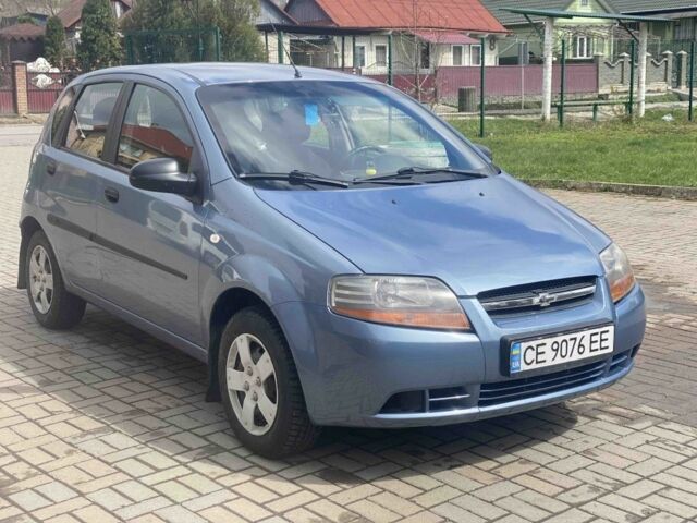 Синий Шевроле Калос, объемом двигателя 1.2 л и пробегом 163 тыс. км за 2950 $, фото 1 на Automoto.ua