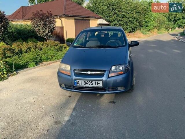 Синий Шевроле Калос, объемом двигателя 1.1 л и пробегом 174 тыс. км за 3600 $, фото 1 на Automoto.ua