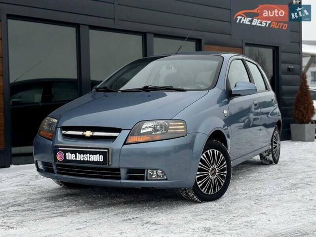 Синий Шевроле Калос, объемом двигателя 1.4 л и пробегом 173 тыс. км за 3900 $, фото 1 на Automoto.ua