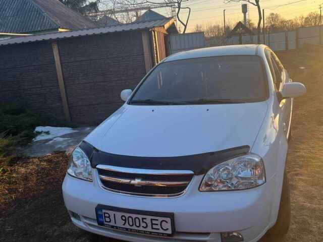 Белый Шевроле Лачетти, объемом двигателя 1.8 л и пробегом 119 тыс. км за 5500 $, фото 1 на Automoto.ua