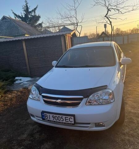 Белый Шевроле Лачетти, объемом двигателя 1.8 л и пробегом 119 тыс. км за 5500 $, фото 1 на Automoto.ua
