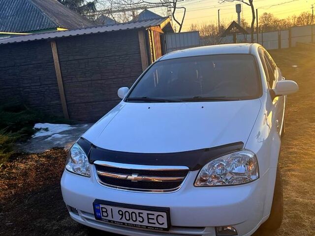 Белый Шевроле Лачетти, объемом двигателя 1.8 л и пробегом 119 тыс. км за 5500 $, фото 1 на Automoto.ua