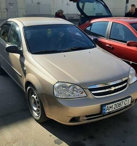 Бежевый Шевроле Лачетти, объемом двигателя 1.6 л и пробегом 167 тыс. км за 5000 $, фото 1 на Automoto.ua