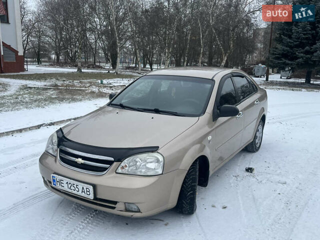 Бежевый Шевроле Лачетти, объемом двигателя 1.6 л и пробегом 176 тыс. км за 4300 $, фото 1 на Automoto.ua