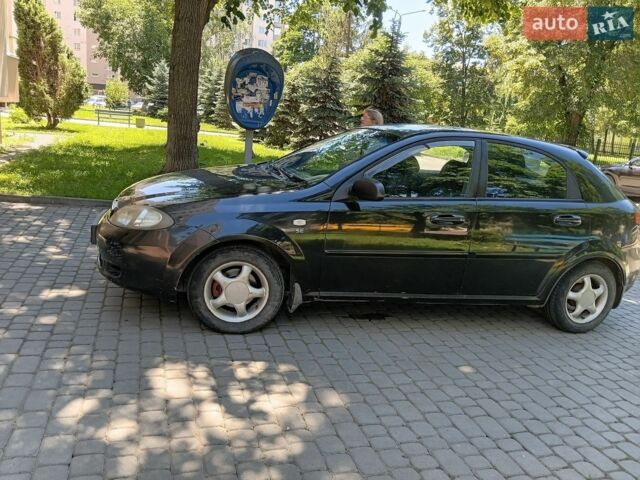 Черный Шевроле Лачетти, объемом двигателя 1.6 л и пробегом 205 тыс. км за 2500 $, фото 1 на Automoto.ua