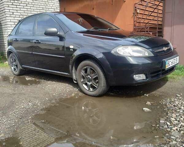 Черный Шевроле Лачетти, объемом двигателя 1.6 л и пробегом 230 тыс. км за 3400 $, фото 1 на Automoto.ua