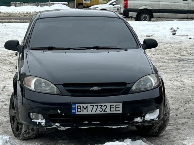 Черный Шевроле Лачетти, объемом двигателя 1.6 л и пробегом 3 тыс. км за 6350 $, фото 1 на Automoto.ua