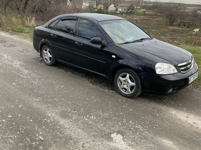 Черный Шевроле Лачетти, объемом двигателя 1.6 л и пробегом 250 тыс. км за 2600 $, фото 1 на Automoto.ua
