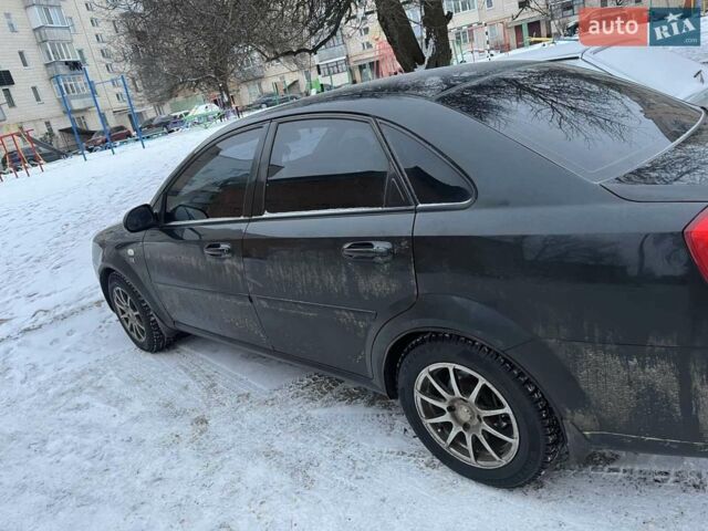 Черный Шевроле Лачетти, объемом двигателя 1.8 л и пробегом 170 тыс. км за 4100 $, фото 1 на Automoto.ua