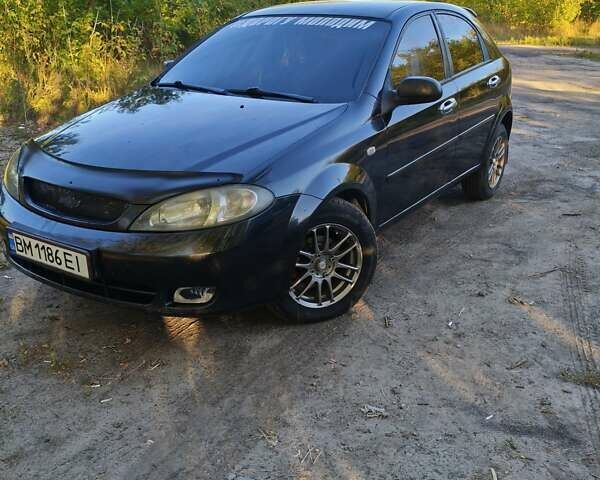 Черный Шевроле Лачетти, объемом двигателя 1.6 л и пробегом 480 тыс. км за 3800 $, фото 1 на Automoto.ua