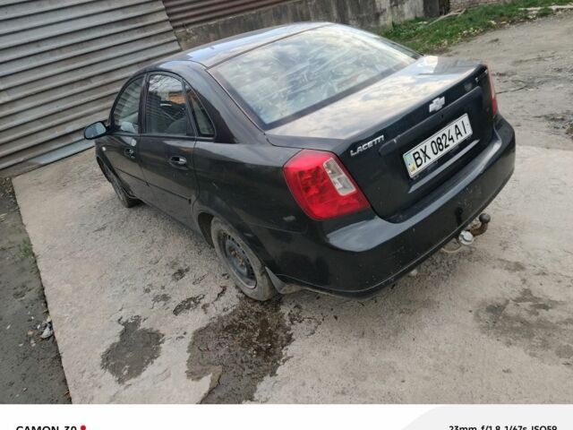 Чорний Шевроле Лачетті, об'ємом двигуна 1.6 л та пробігом 156 тис. км за 3500 $, фото 1 на Automoto.ua