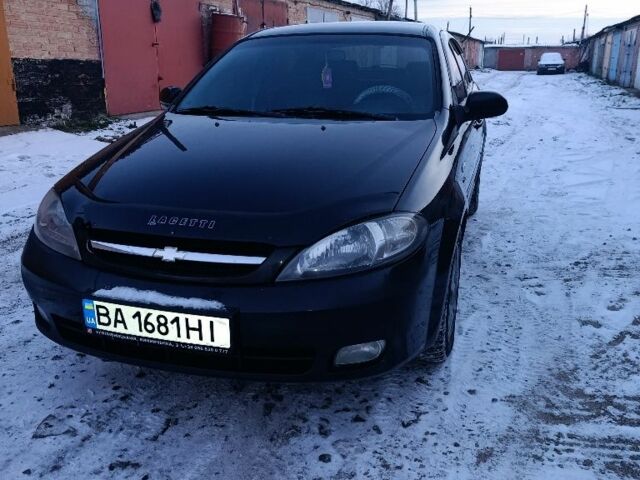 Черный Шевроле Лачетти, объемом двигателя 1.8 л и пробегом 230 тыс. км за 3900 $, фото 1 на Automoto.ua