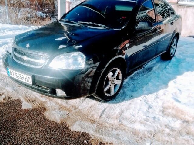Черный Шевроле Лачетти, объемом двигателя 1.6 л и пробегом 176 тыс. км за 2300 $, фото 1 на Automoto.ua