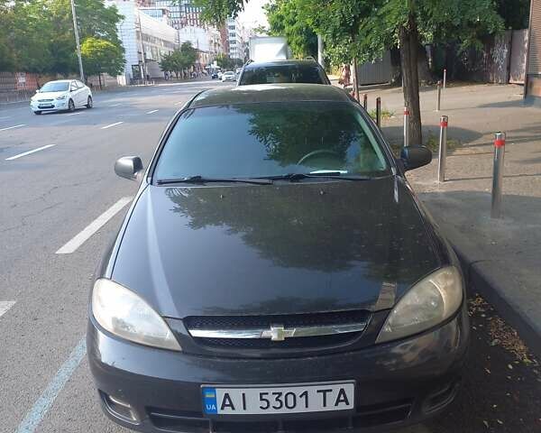 Черный Шевроле Лачетти, объемом двигателя 1.6 л и пробегом 284 тыс. км за 3700 $, фото 1 на Automoto.ua