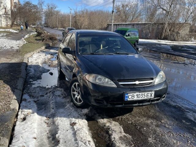 Черный Шевроле Лачетти, объемом двигателя 1.6 л и пробегом 220 тыс. км за 2650 $, фото 1 на Automoto.ua