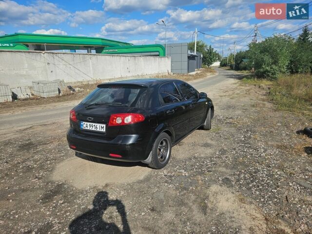 Черный Шевроле Лачетти, объемом двигателя 1.8 л и пробегом 220 тыс. км за 4500 $, фото 1 на Automoto.ua