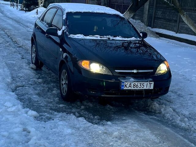 Черный Шевроле Лачетти, объемом двигателя 1.6 л и пробегом 220 тыс. км за 2950 $, фото 1 на Automoto.ua