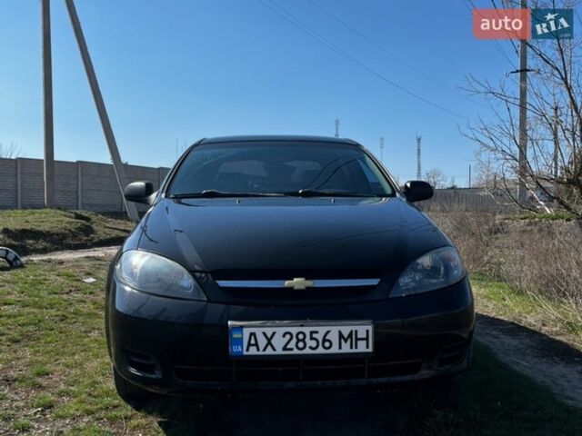Черный Шевроле Лачетти, объемом двигателя 1.6 л и пробегом 238 тыс. км за 4200 $, фото 1 на Automoto.ua
