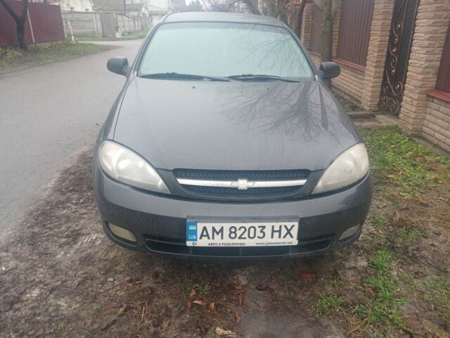Черный Шевроле Лачетти, объемом двигателя 1 л и пробегом 167 тыс. км за 4200 $, фото 1 на Automoto.ua