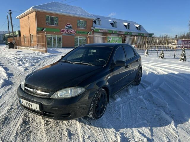 Черный Шевроле Лачетти, объемом двигателя 1.4 л и пробегом 200 тыс. км за 2850 $, фото 1 на Automoto.ua