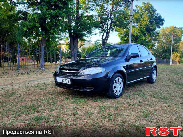 Черный Шевроле Лачетти, объемом двигателя 1.6 л и пробегом 189 тыс. км за 4500 $, фото 1 на Automoto.ua